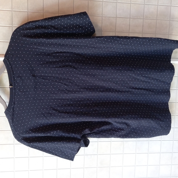 Denim and Flower Black polka dot t shirt - Picture 2 of 4